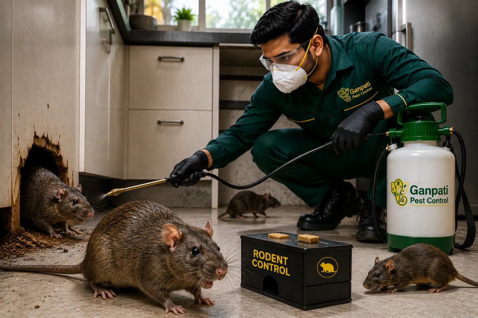 Rodent Control Service in Jharkhand